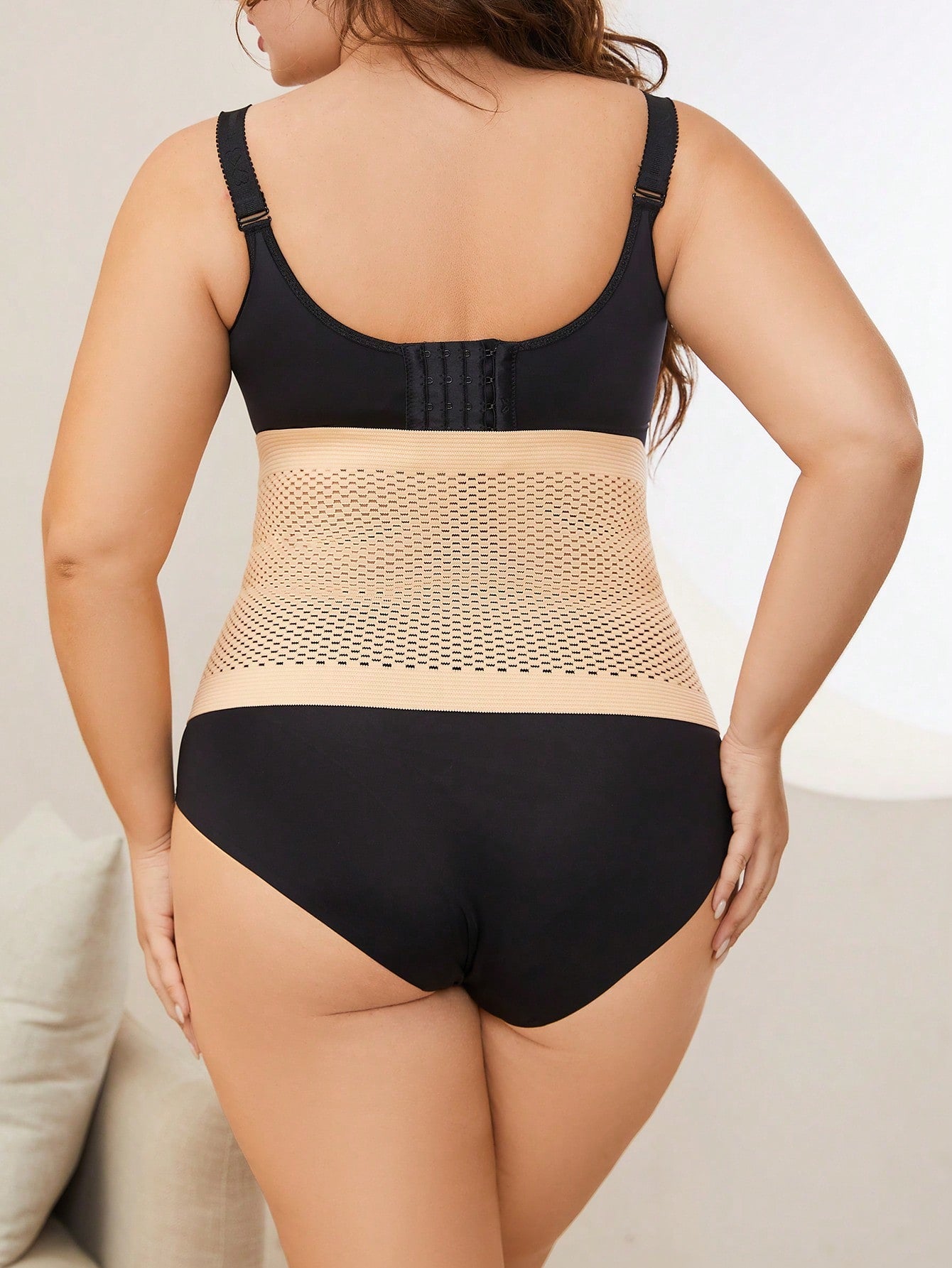 Plus size  Shape Waist Trainer Shapewear Body Shaper-Tummy Waist Control