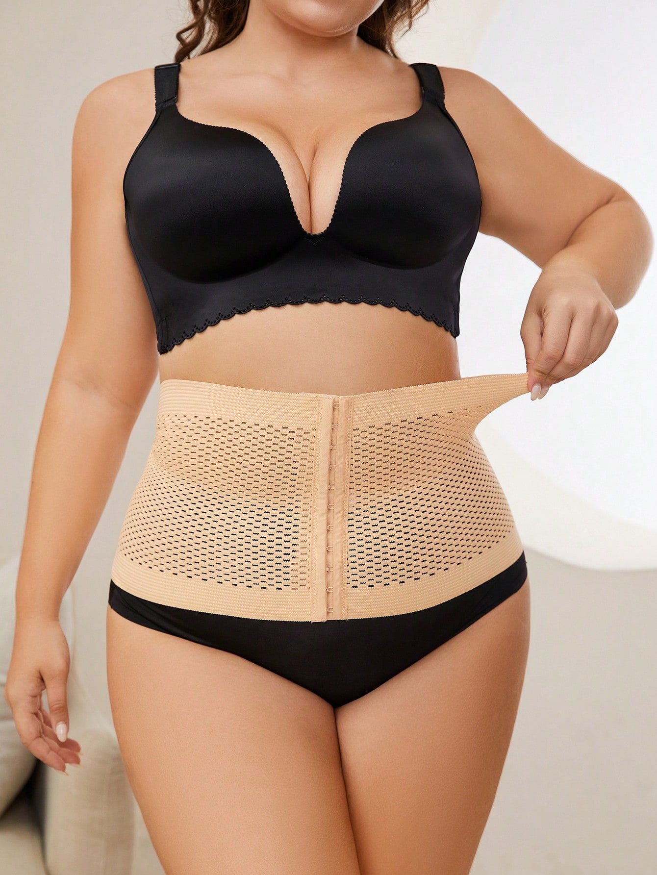 Plus size  Shape Waist Trainer Shapewear Body Shaper-Tummy Waist Control