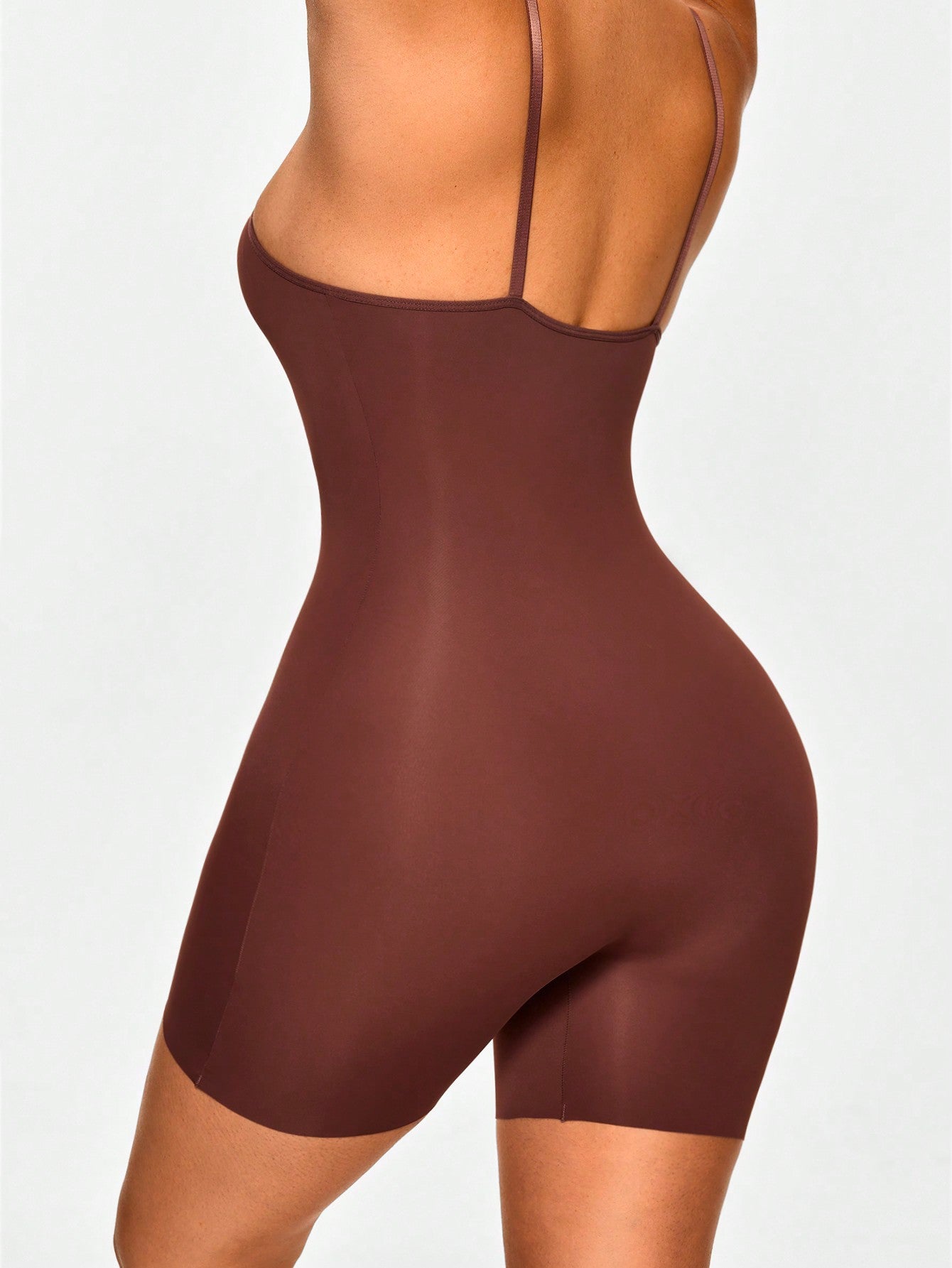 Women's Seamless Bodysuit Shapewear With Chest Support, Body Control, Tight Fitting, Waist Cincher And Butt Lifter