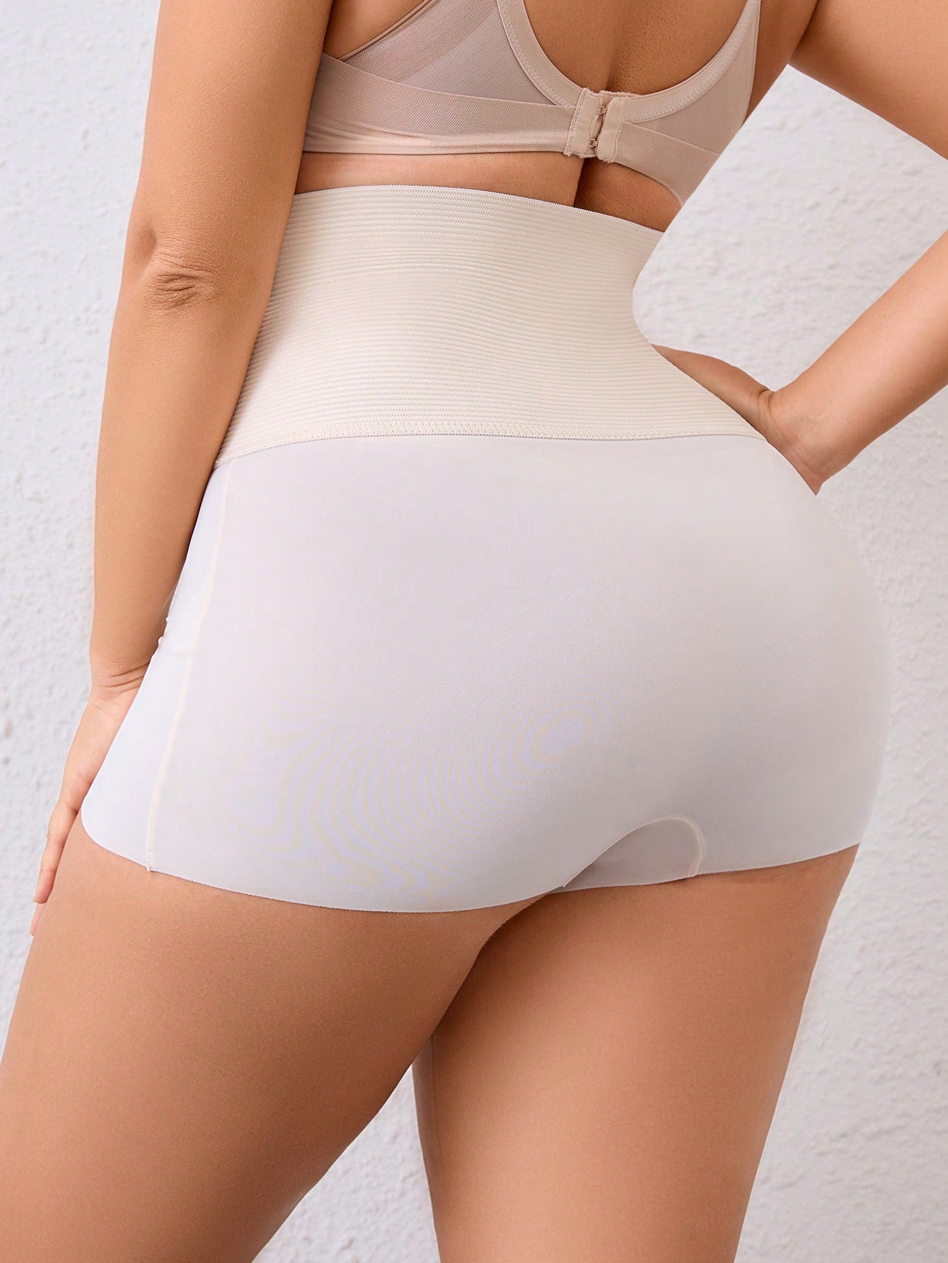 Plus Size Solid Color Shapewear Underwear For Daily Wear