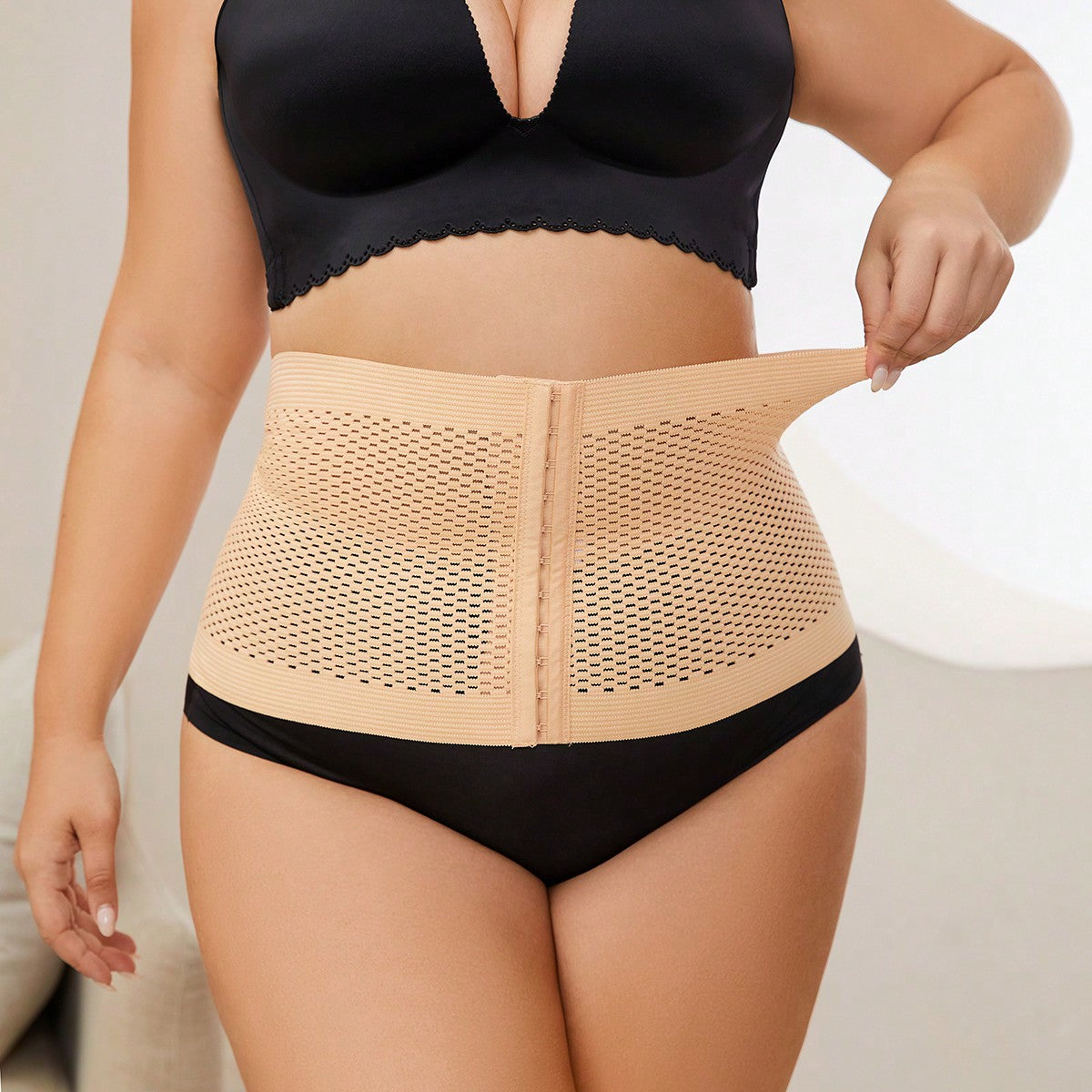 Plus size  Shape Waist Trainer Shapewear Body Shaper-Tummy Waist Control