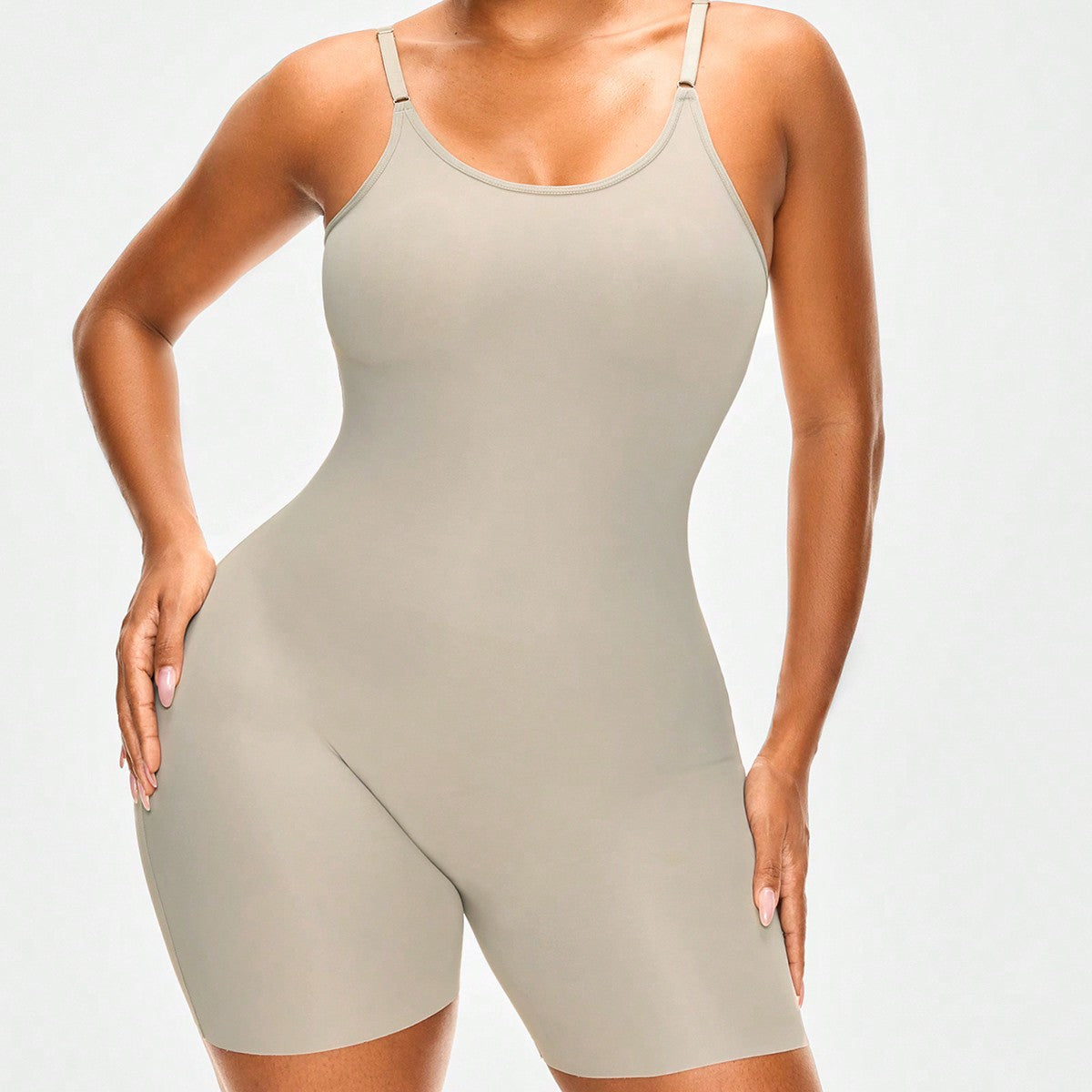 Women Body Shaper Bodysuit, Tummy Control, Butt Lifter, Adjustable Straps And Bust Support