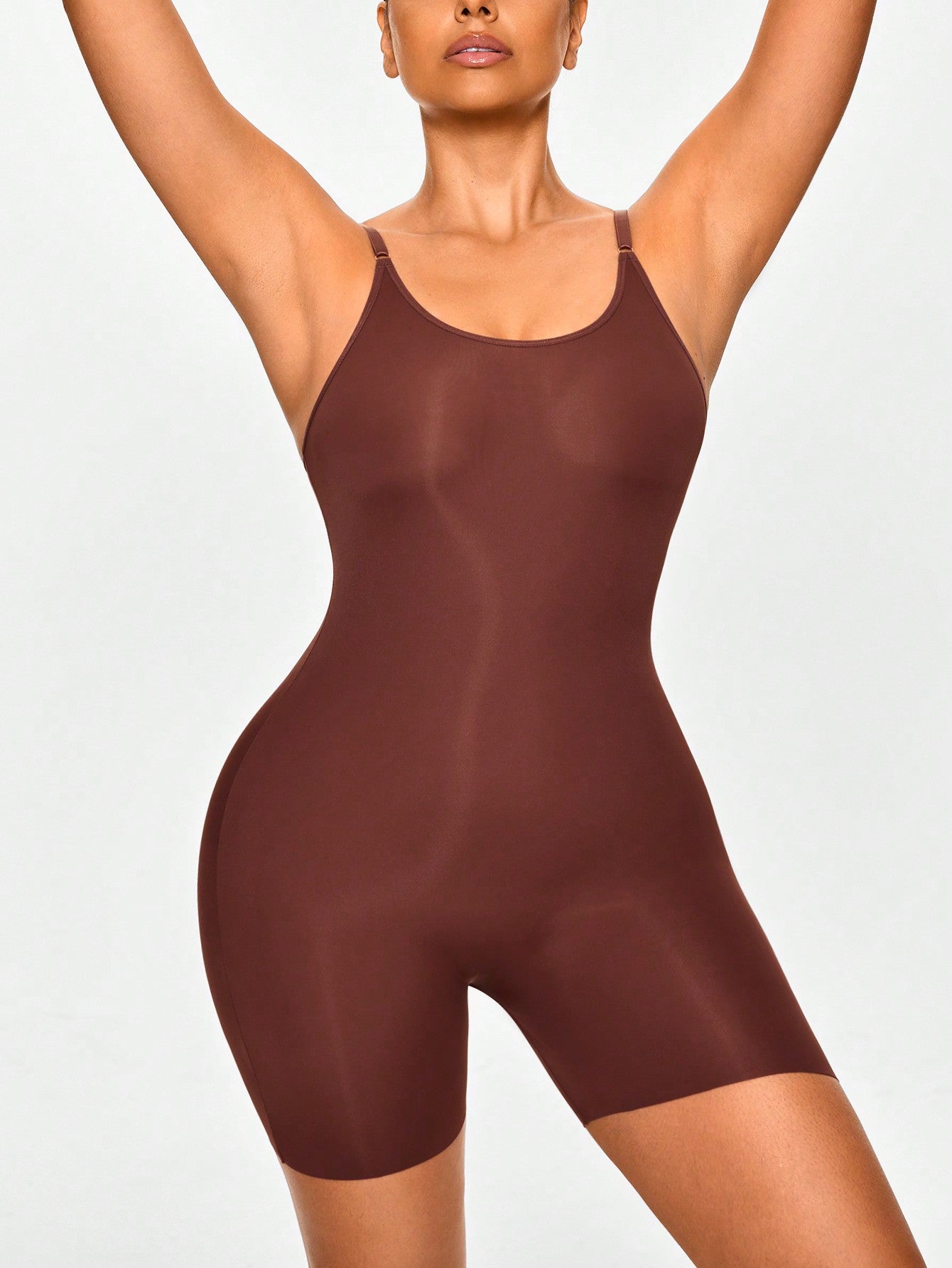 Women Body Shaper Bodysuit, Tummy Control, Butt Lifter, Adjustable Straps And Bust Support