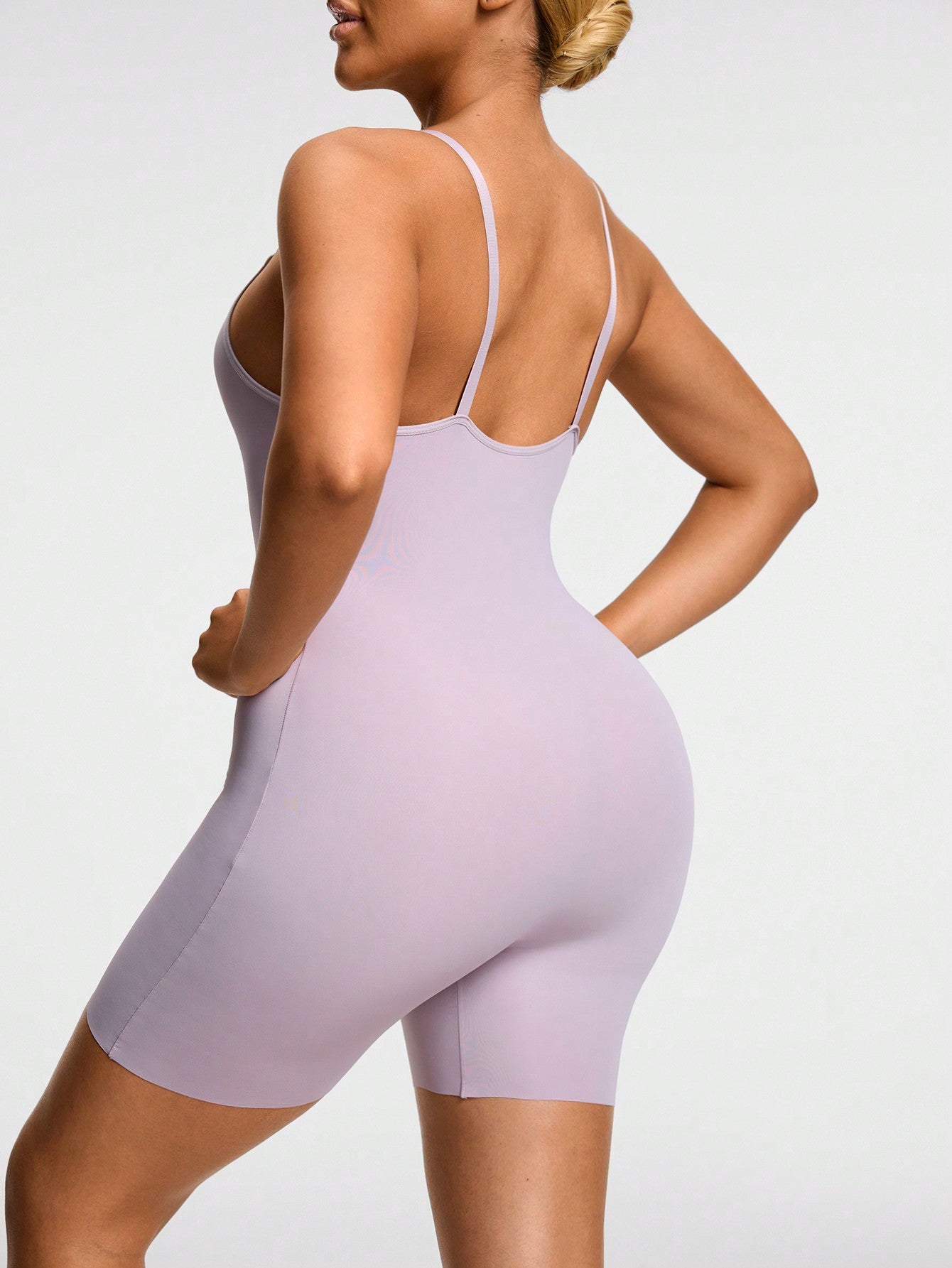 Slimming Bodysuits Shapewear Tops Tummy Control Body Shaper Spaghetti Strap Camisole Leotards Bodycon Jumpsuit